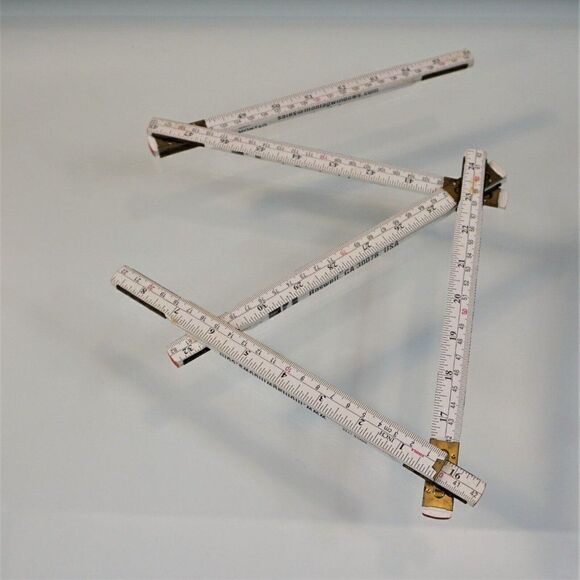 Vintage Montag Windows And Doors Advertising Folding Ruler - Picture 4 of 6